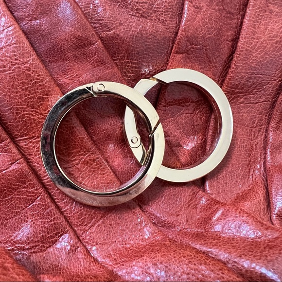 Treesje Dual Strap Tobacco Brown Leather Satchel Handbag - Picture 15 of 16